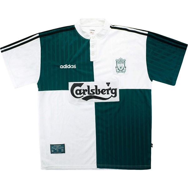 Tailandia Camiseta Liverpool 2nd Retro 1995 1996 Verde